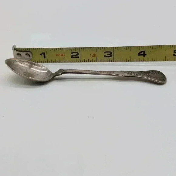 Spisesal Astoria Tr. Heim Souvenir Engraved Spoon Kitschy Cool - Picture 6 of 6